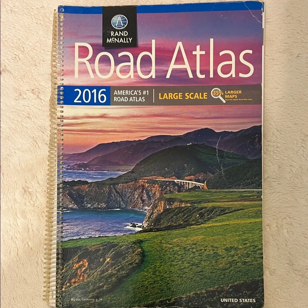 Rand McNally Road Atlas 2016